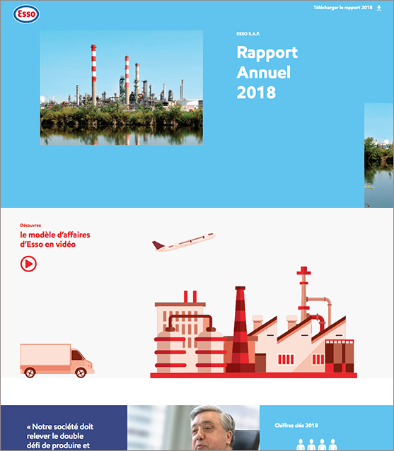 Esso Rapport annuel 2018